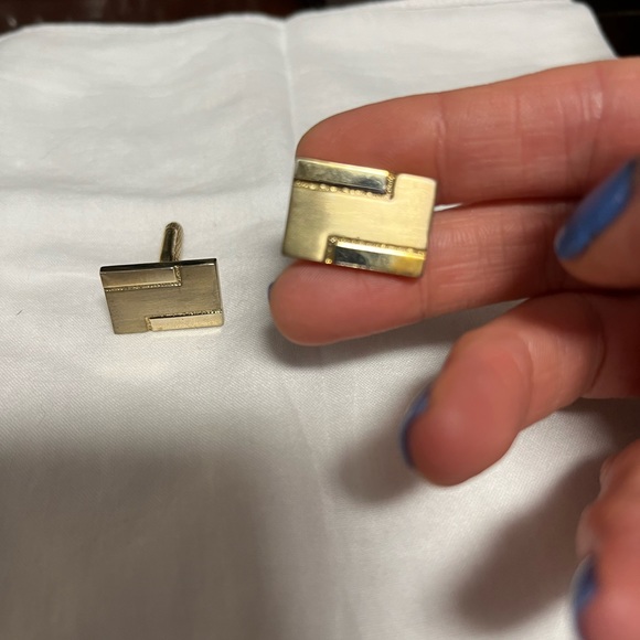 Classy rectangular cufflinks - Picture 2 of 2